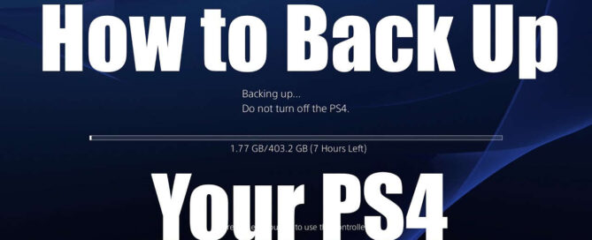 Запазване игри PS4