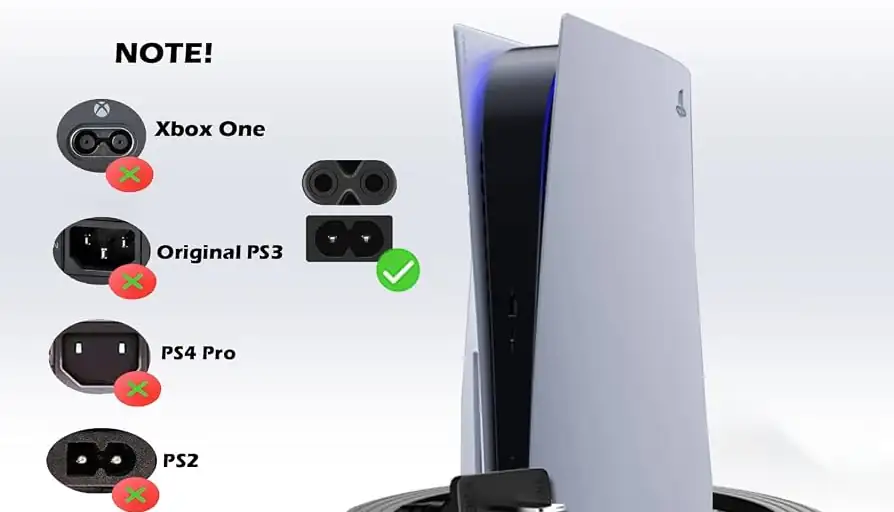 Захранващ кабел за PS5